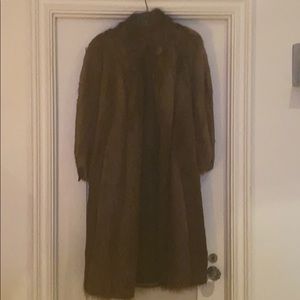 Beaver full length coat by Robert Mann Furs